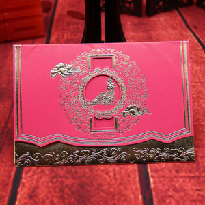 <span class=keywords><strong>Carte</strong></span> <span class=keywords><strong>d</strong></span>'<span class=keywords><strong>invitation</strong></span> de mariage romantique estampage à chaud/nouvelle arrivée <span class=keywords><strong>pas</strong></span> <span class=keywords><strong>cher</strong></span> prix mariage petites cartes - Product Image 3
