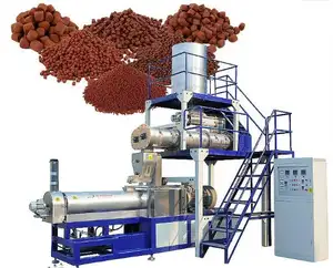 Visvoer Pellet Floating Feed Making Machine Fabrikant