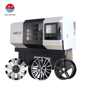 CNC26 Alloy Wheel Diamond Cutting Machine for sale