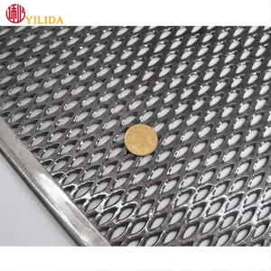 diamond hole expanded sheet metal wire mesh