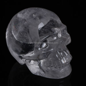 Teschi in Cristallo di Quarzo Intagliati a <span class=keywords><strong>Mano</strong></span> Naturali in Vendita - Product Image 1