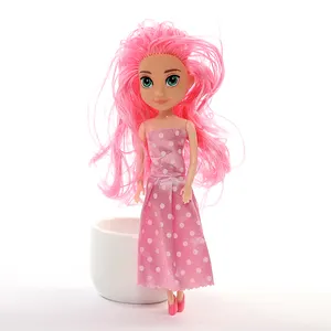 2018 Offre Spéciale mode Popular18cm Ange poupée en plastique fille cadeau jouets 7 pouces grande boîte d'affichage en vinyle bébé poupée jouets en gros