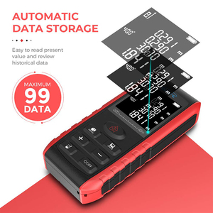 Medidor de Distancia Láser con Función Bluetooth, Cinta Métrica Láser de 80 m - Product Image 3