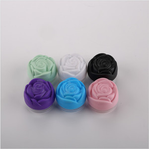 Frascos <span class=keywords><strong>de</strong></span> plástico transparente para cosméticos 10g, frascos <span class=keywords><strong>de</strong></span> plástico vacíos para cremas, <span class=keywords><strong>rosas</strong></span> y cosméticos, 10 ml - Product Image 2