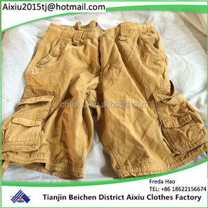 Migliore qualità utilizzato dei vestiti della signora/uomini cargo <span class=keywords><strong>pantaloni</strong></span> <span class=keywords><strong>corti</strong></span>/abbigliamento usato - Product Image 3