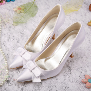 Rosa di Raso Tacchi Scarpe Da Sposa Sposa di Formato 40 - Product Image 3