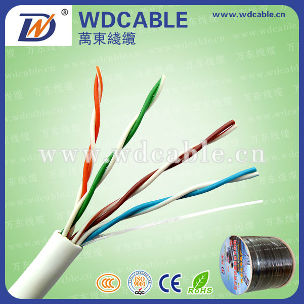 24 awg голой медной усилителя кабель ethernet cat5e кабель