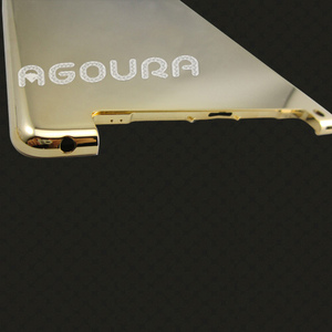 Fábrica, alta Calidad para el ipad 5 24 k oro de la contraportada acabado de espejo, la cubierta del espejo para el ipad - Product Image 5