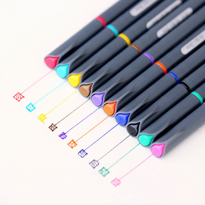 Spedizione Gratuita Set di Penne Colorate Sipa Fineliner Matite da Disegno 0.38mm Punta Fine Porosa Marcatori per Schizzi - Product Image 3
