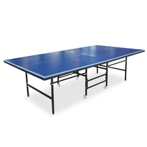 Black Color <strong>Foldable</strong> <strong>Table</strong> <strong>Tennis</strong> <strong>Table</strong> Movable Pingpong <strong>Table</strong> - Product Image 2