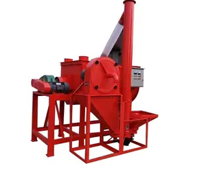 poultry feed mixer/small household and factory feed mixer/horizontal feed crushing and mixing machine