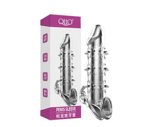 Funda para Pene Otto en Oferta, Condón para Hombres, Estimulación del Punto G, Retraso de la Eyaculación, Color Blanco Cristal, 170 mm - Product Image 2