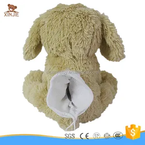 Customized Made Voice Recording Dog Plush Toy Cheap Voice Recorder Plush Animal Toy