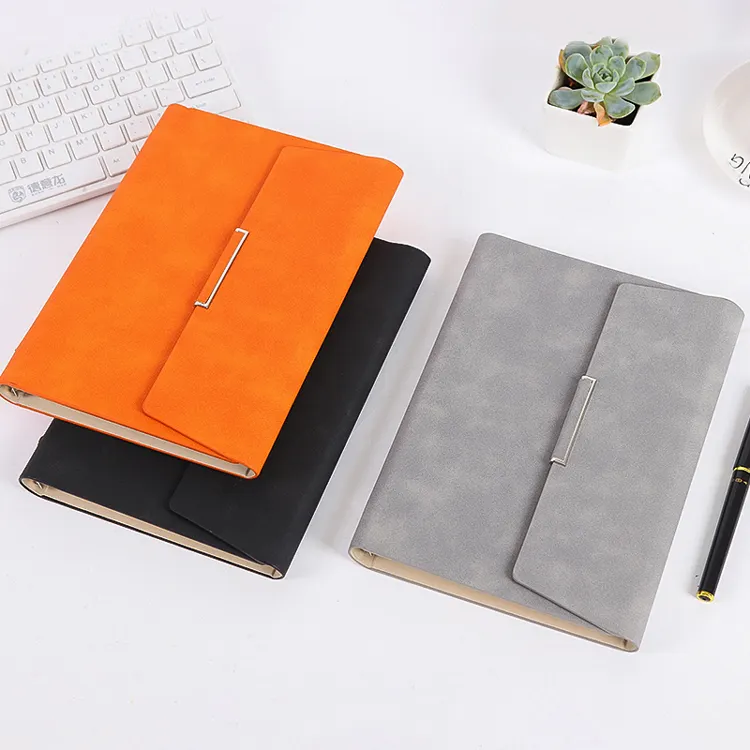 Cina vendita calda copertura del cuoio piccoli notebook raccoglitore ad anelli ufficio filler professionale