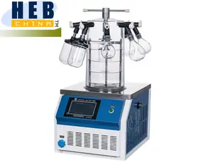 HEB-10N benchtop laboratory heating function lyophilizer freeze dryer