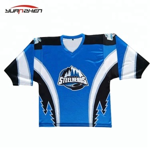 Yuanzhen-new model wholesale dry fit Korea Ice hockey jersey manufacturer - Product Image 1