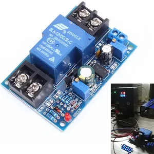 Universal 12V Battery Anti-Over Discharge Board Automatically Restore Low Voltage Protection Module With LED Indicator Light