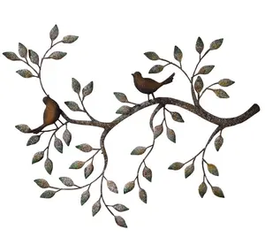 2020 Creative Modern Bird with Tree Wall Decoration for Home Decoration