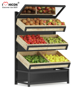 Confidencial siempre será la clave para todo <span class=keywords><strong>lo</strong></span> que hacemos hacer supermercado piso Sd tres capas frutas vegetales expositor - Product Image 1