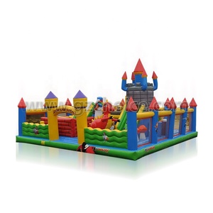 Casa de rebote inflable para fiestas, Combo de tobogán para uso de alquiler, grado comercial, <span class=keywords><strong>2021</strong></span> - Product Image 4
