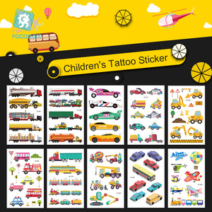 <span class=keywords><strong>Tatuaggi</strong></span> Temporanei Impermeabili per Bambini con Disegni di Auto Cool, Adesivi per Ragazzi - Product Image 6
