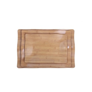 Venta al por mayor creativa Venta caliente Hotel 35cm <span class=keywords><strong>madera</strong></span> Gran bandeja de servir - Product Image 6