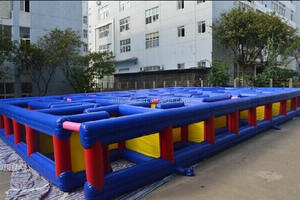 Di alta qualità di colore attraente gonfiabile mais labirinto, commerciale utilizzato gioco del labirinto, attrezzature parco giochi all'aperto A5017 - Product Image 3