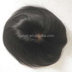 Toupet de cheveux humains de grade 5a pour femmes, cheveux humains vierges fins autour du système de cheveux en dentelle suisse toupet de cheveux humains pour femmes - Product Image 1