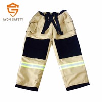 Super Offre Combinaisons de Pompier Certifiées NFPA 1971 à 4 Couches en Aramide avec Caractéristiques Anti-Chaleur et Ignifuges - Ayonsafety