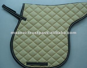 แผ่นรองอานม้าผ้าฝ้ายครึ่งเบาะผ้าโพลีคอตตอนบุนวมความหนาแน่นสูง - Product Image 2