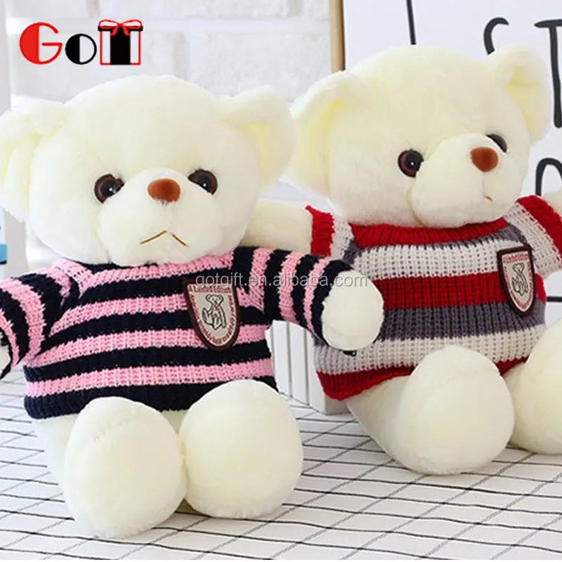 Orijinal yerli yeni kayıt için ayı bebek 35 CM Teddy bear peluş oyuncaklar hediye