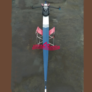 skiff with scull oars 1X
