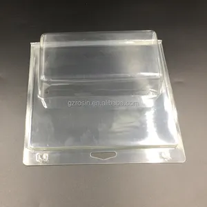 Eco-friendly plastic cardboard empty blister packing plastic packaging for electronics