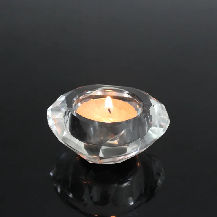 cuore a forma di candela di cristallo titolari di yiwu