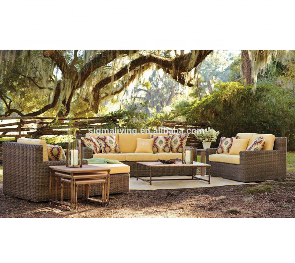 New arrival garden patio furniture outdoor rattan garden furniture