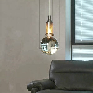L'europe Cristal Boule Colorée Rose Suspendus En Verre Pendentif Lampe <span class=keywords><strong>Lustre</strong></span> - Product Image 6