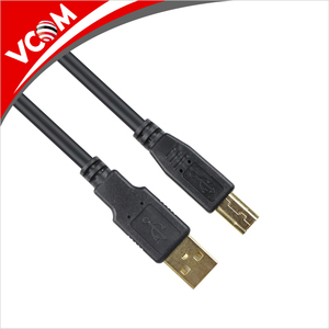Chapado en oro de alta velocidad impresora USB 2.<span class=keywords><strong>0</strong></span> cable a macho a b macho <span class=keywords><strong>1</strong></span> m 2 m 3 M 5 M <span class=keywords><strong>10</strong></span> M - Product Image 6