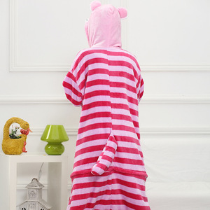 Onen gros Dors Adultes Bande Dessinée Cheshire Chat Unisexe Pyjamas Cosplay Costumes - Product Image 2
