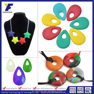 BPA libera <span class=keywords><strong>el</strong></span> colgante del dentición del bebé del silicón del dentier del silicón para las mamáes de cuidado - Product Image 2