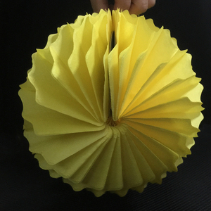 Boule <span class=keywords><strong>en</strong></span> papier nid d'abeille décorative <span class=keywords><strong>en</strong></span> forme d'ananas au design frais et artistique - Product Image 4