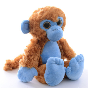 Brazo largo mono azul de peluche de juguete de felpa - Product Image 4