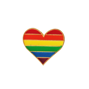 <span class=keywords><strong>Alta</strong></span> calidad de encargo barato en forma de corazón de arco iris pin de solapa de esmalte para <span class=keywords><strong>gay</strong></span> - Product Image 3