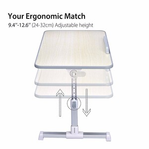 <span class=keywords><strong>Bureau</strong></span> d'<span class=keywords><strong>ordinateur</strong></span> <span class=keywords><strong>Portable</strong></span> multifonctionnel en aluminium, support de lit/plateau de <span class=keywords><strong>bureau</strong></span> multifonctionnel - Product Image 4