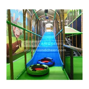 Kids Indoor Slide Cheer Amusement Kids Indoor Playground Donut Slide For Sale