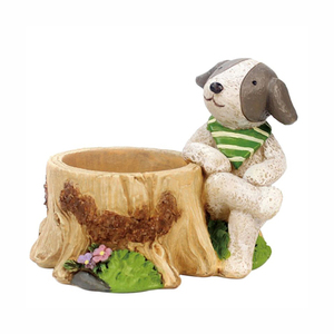 <span class=keywords><strong>Resina</strong></span> Lovely Cartoon Suculent Pot Dog animal shape Garden Planter <span class=keywords><strong>para</strong></span> decoraciones <span class=keywords><strong>de</strong></span> interior y <span class=keywords><strong>exterior</strong></span> - Product Image 1