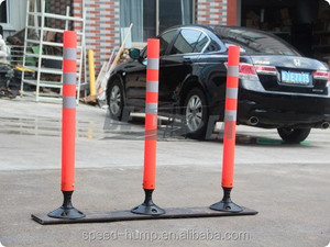<span class=keywords><strong>Base</strong></span> redonda de plástico flexible seguridad vial <span class=keywords><strong>delineator</strong></span> bolardo - Product Image 4