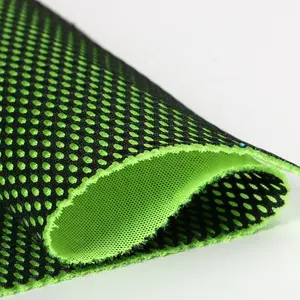 China Fabrik Hersteller benutzer definierte 500gsm elastischen Polyester 3d Air Mesh Stoff