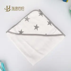 Baby Bath Infant Bamboo or Cotton Terry Towel