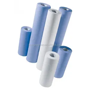 2ply Couch Roll Hygiene Bed Tissue Rolls Medical Paper 8 Rolls/ctn Individually Wrapping Virgin Wood Pulp 2 Ply 1 Ply