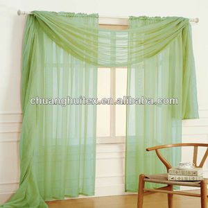 NEW ARRIVAL 60"x216" Red by Royal Luxury Linen <strong>Window</strong> Scarf Sheer <strong>Voile</strong> - Product Image 5